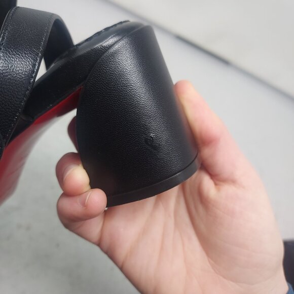 Christian Louboutin Black Miss Jane Sandal - Picture 13 of 13